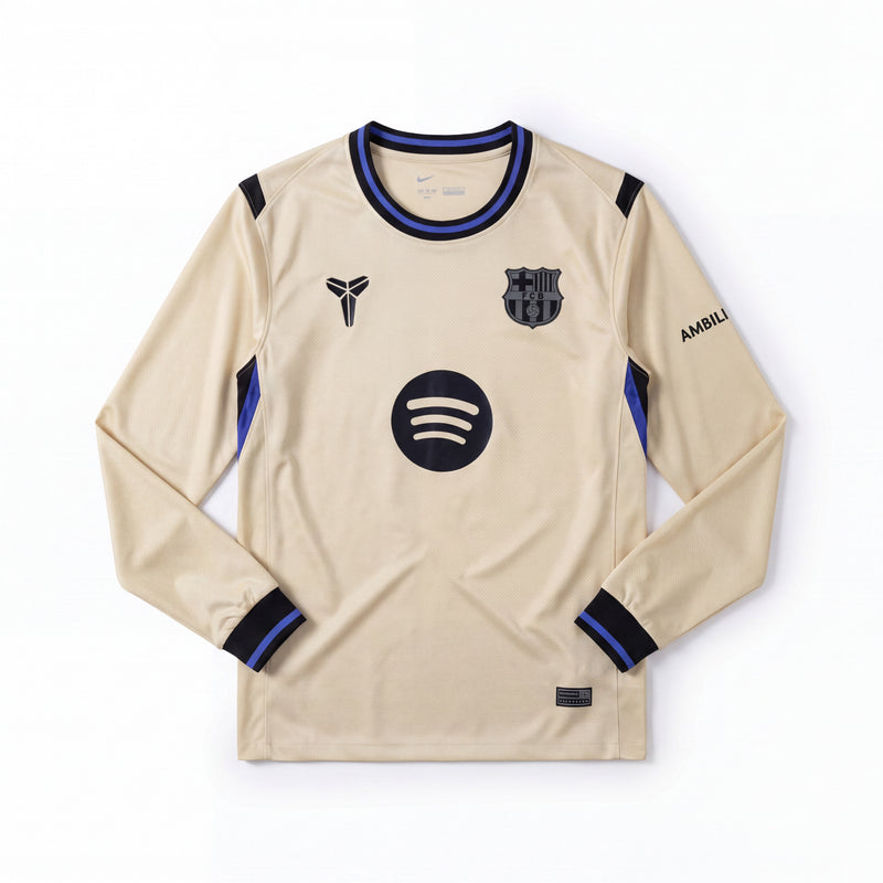 Maillot Barcelone 25/26 Extérieur Manche Longue
