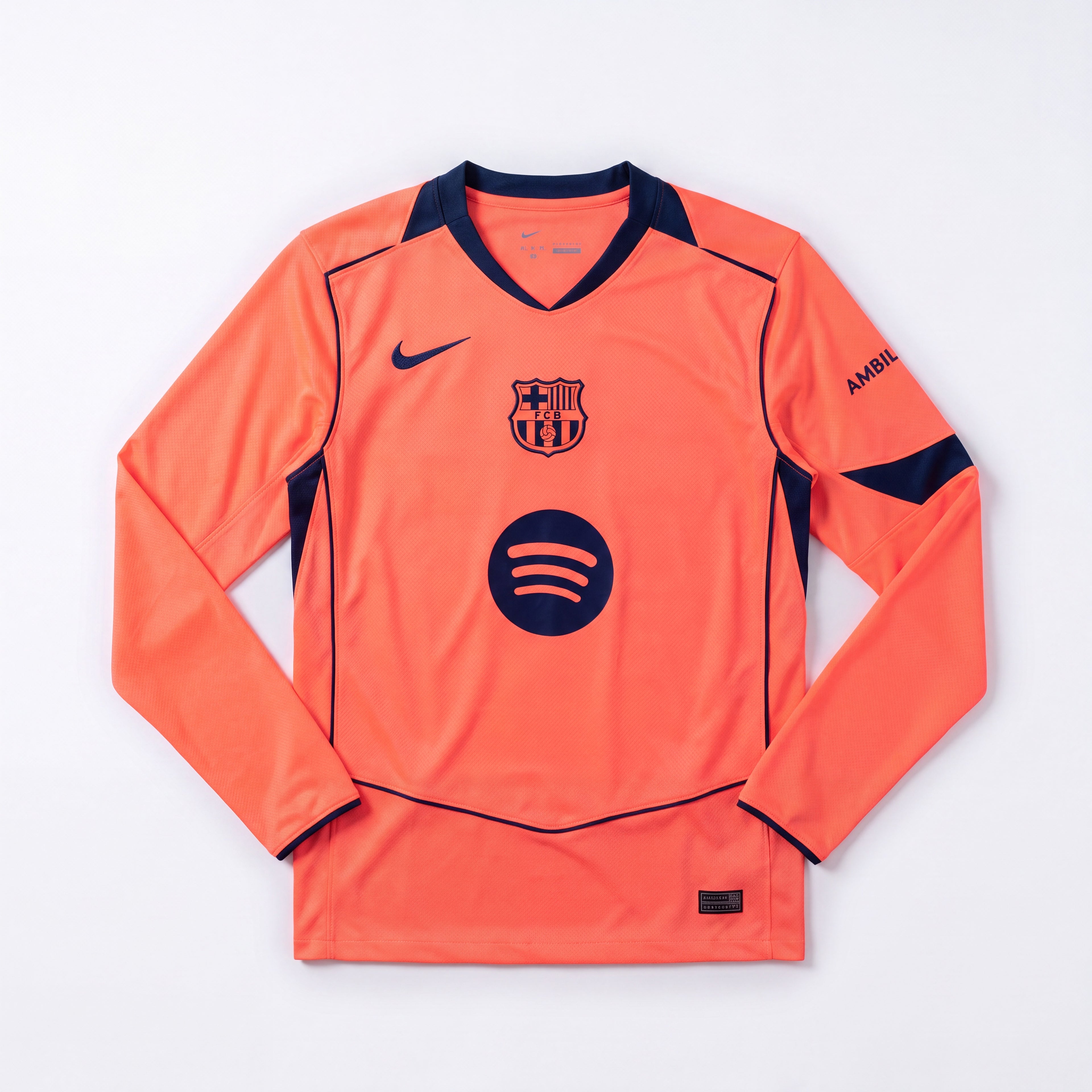 Maillot Barcelone 25/26 Troisième Extérieur Manche Longue