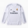 Real Madrid 15/16 Home Long Sleeve Retro Jersey