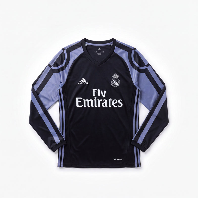 Maillot Rétro Real Madrid 16/17 Troisième Extérieur Manche Longue