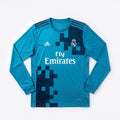 Maillot Rétro Real Madrid 17/18 Troisième Extérieur Manche Longue