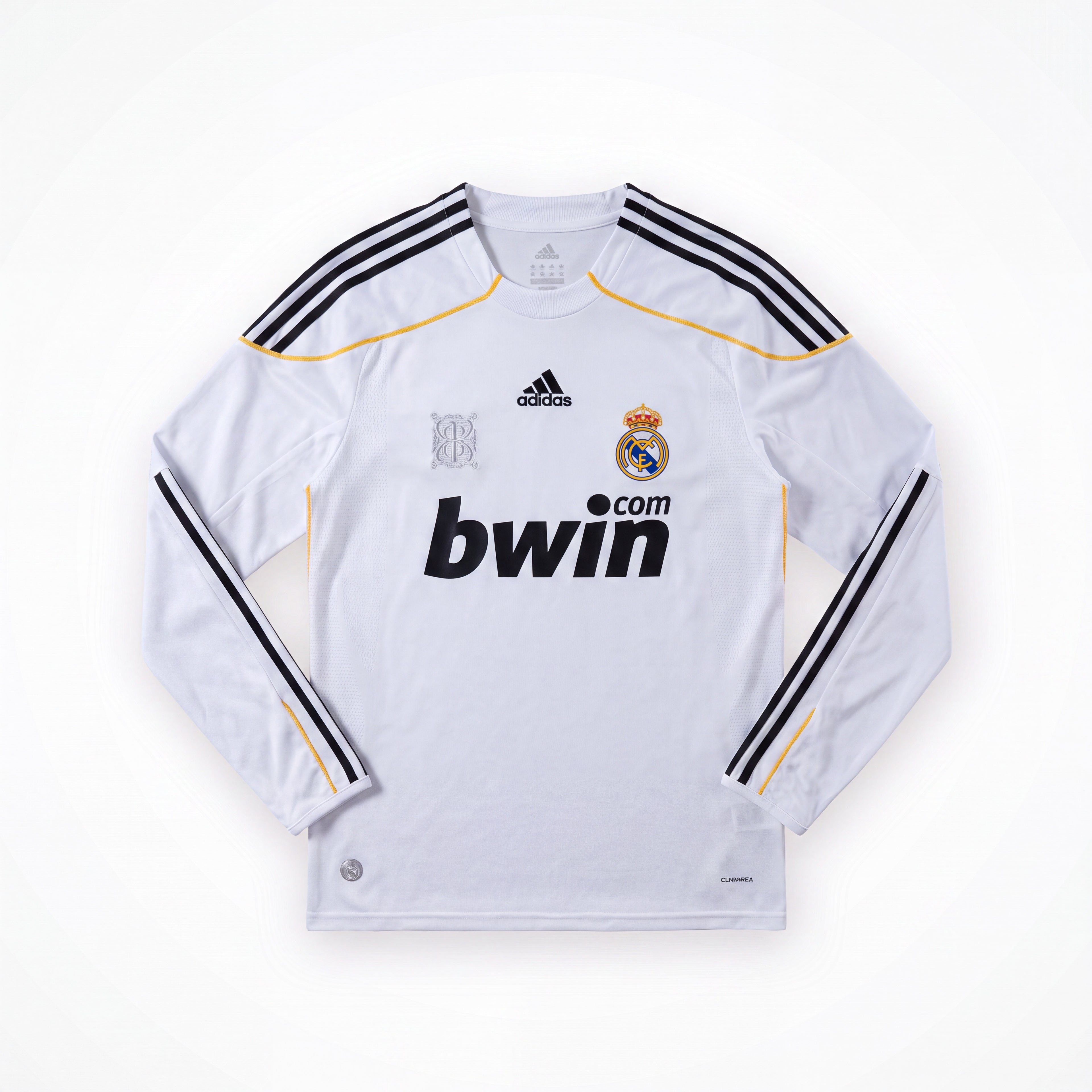 Maillot Rétro Real Madrid 09/10 Domicile Manche Longue