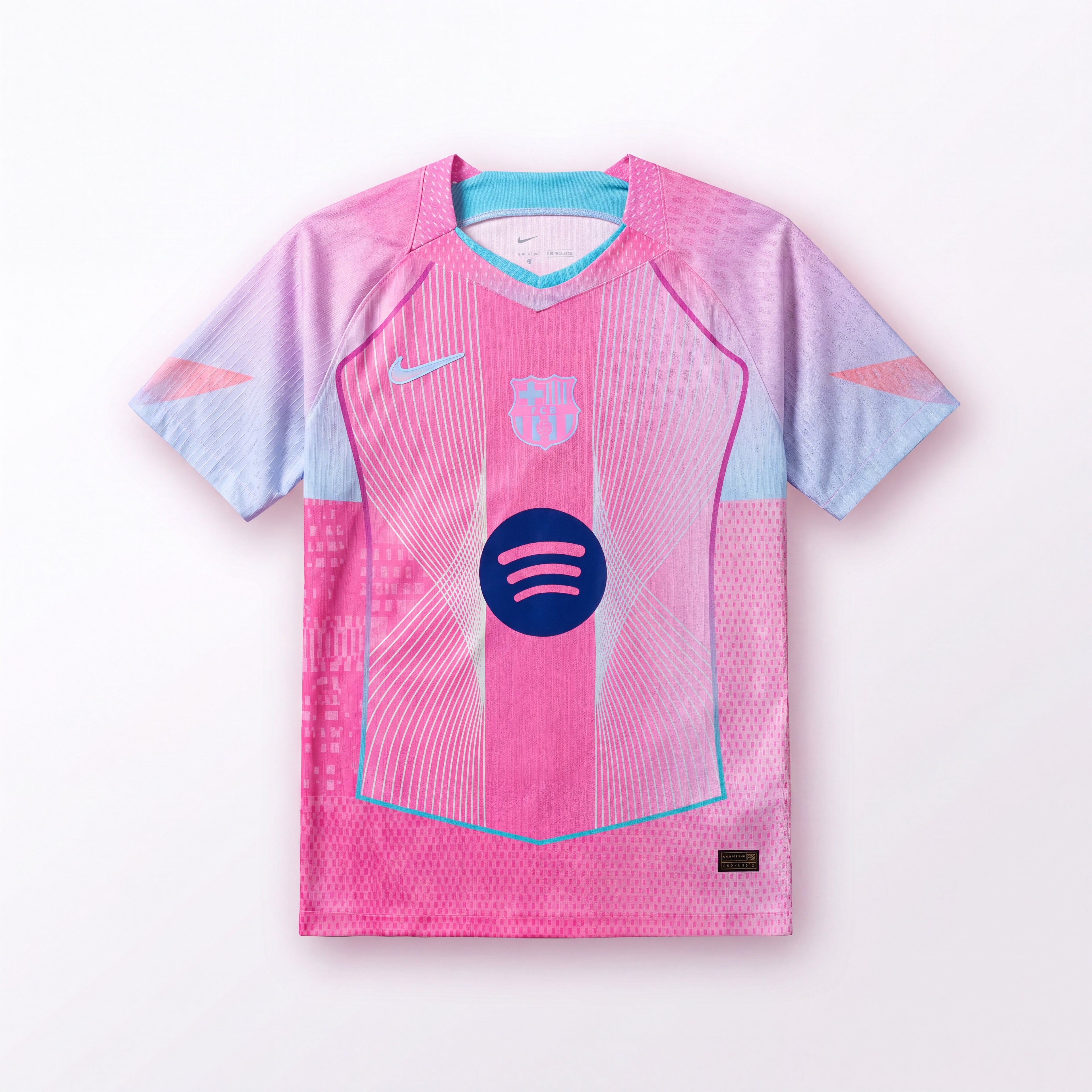 Maillot FC Barcelone Rose  2025/26 – Édition Concept