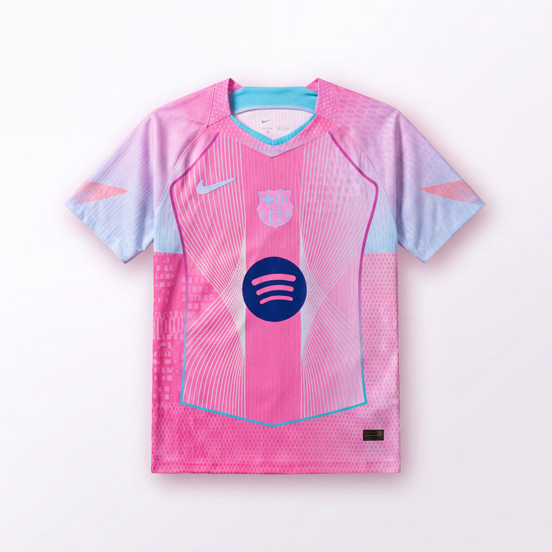 Maillot FC Barcelone Rose  2025/26 – Édition Concept