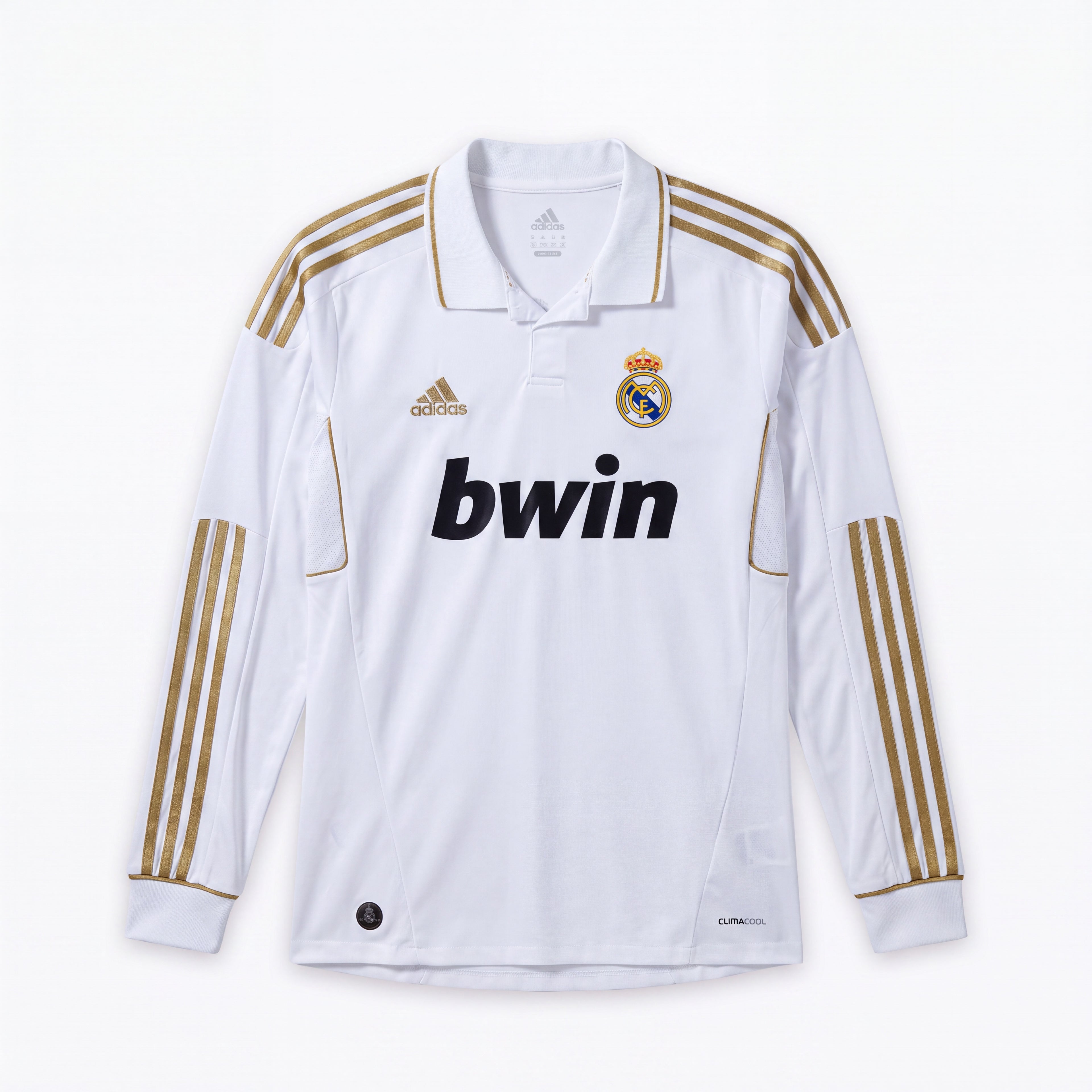 Maillot Rétro Real Madrid 11/12 Domicile Manche Longue