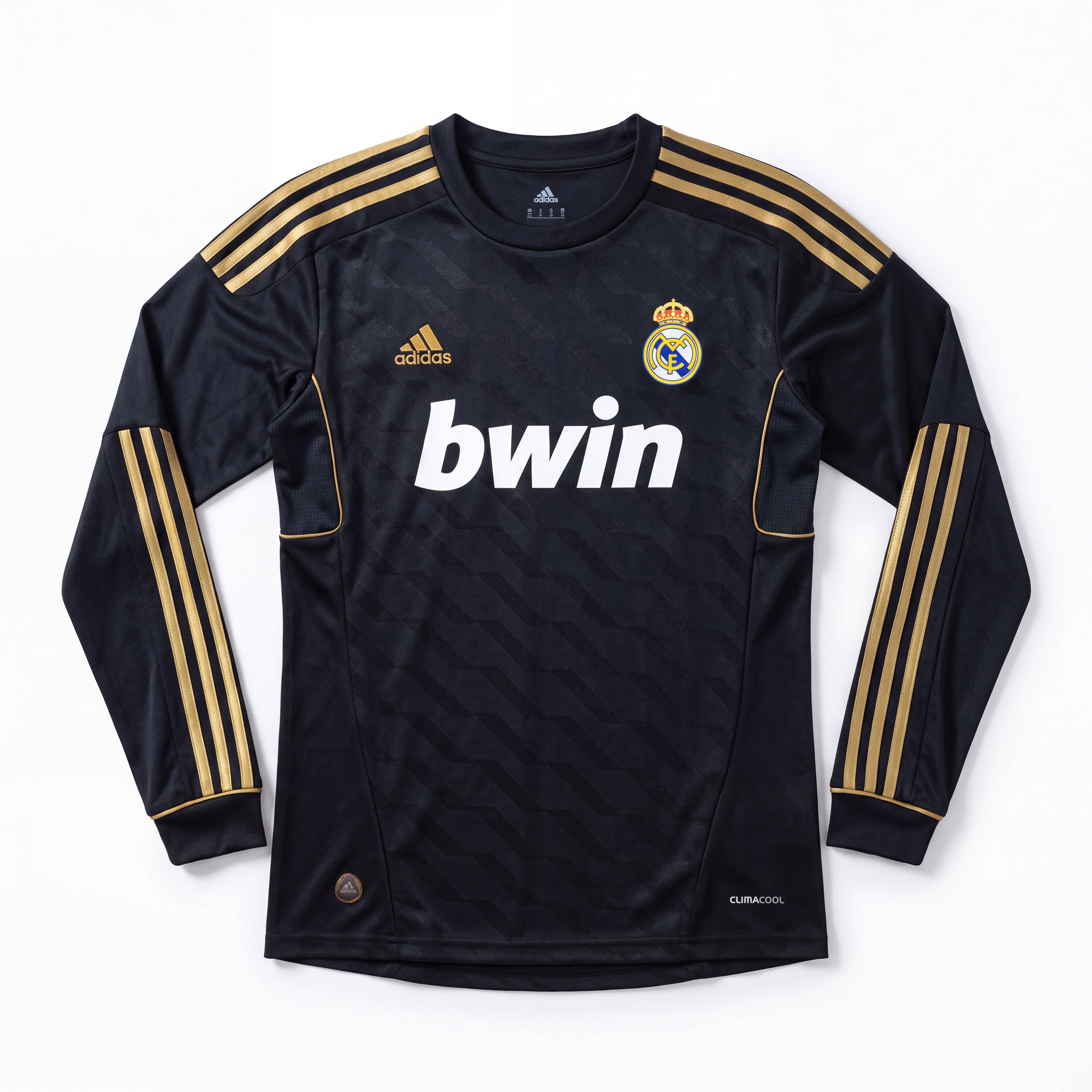 Maillot Rétro Real Madrid 11/12 Extérieur Manche Longue