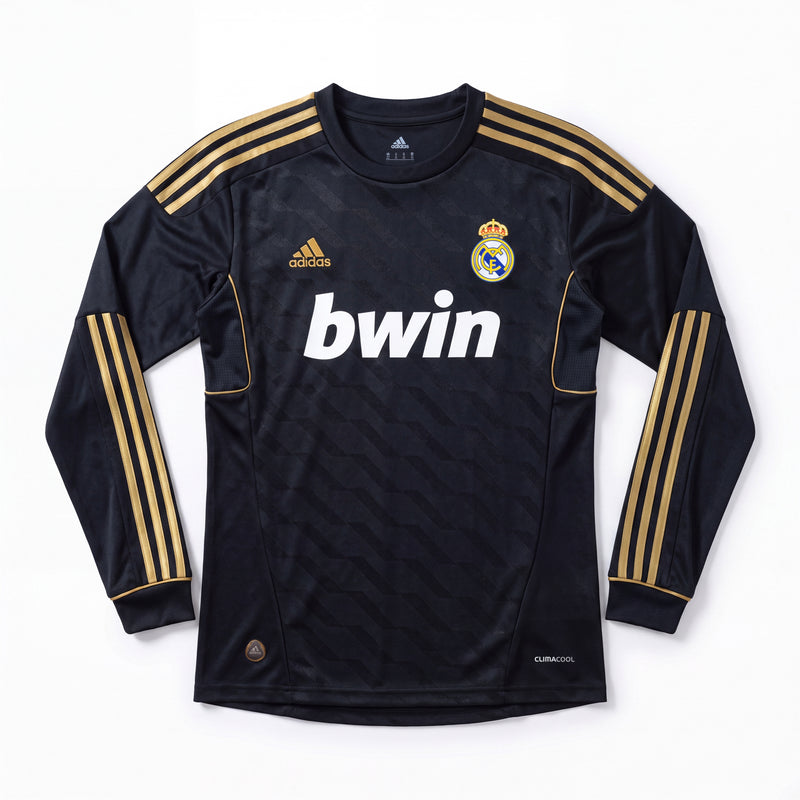Maillot Rétro Real Madrid 11/12 Extérieur Manche Longue