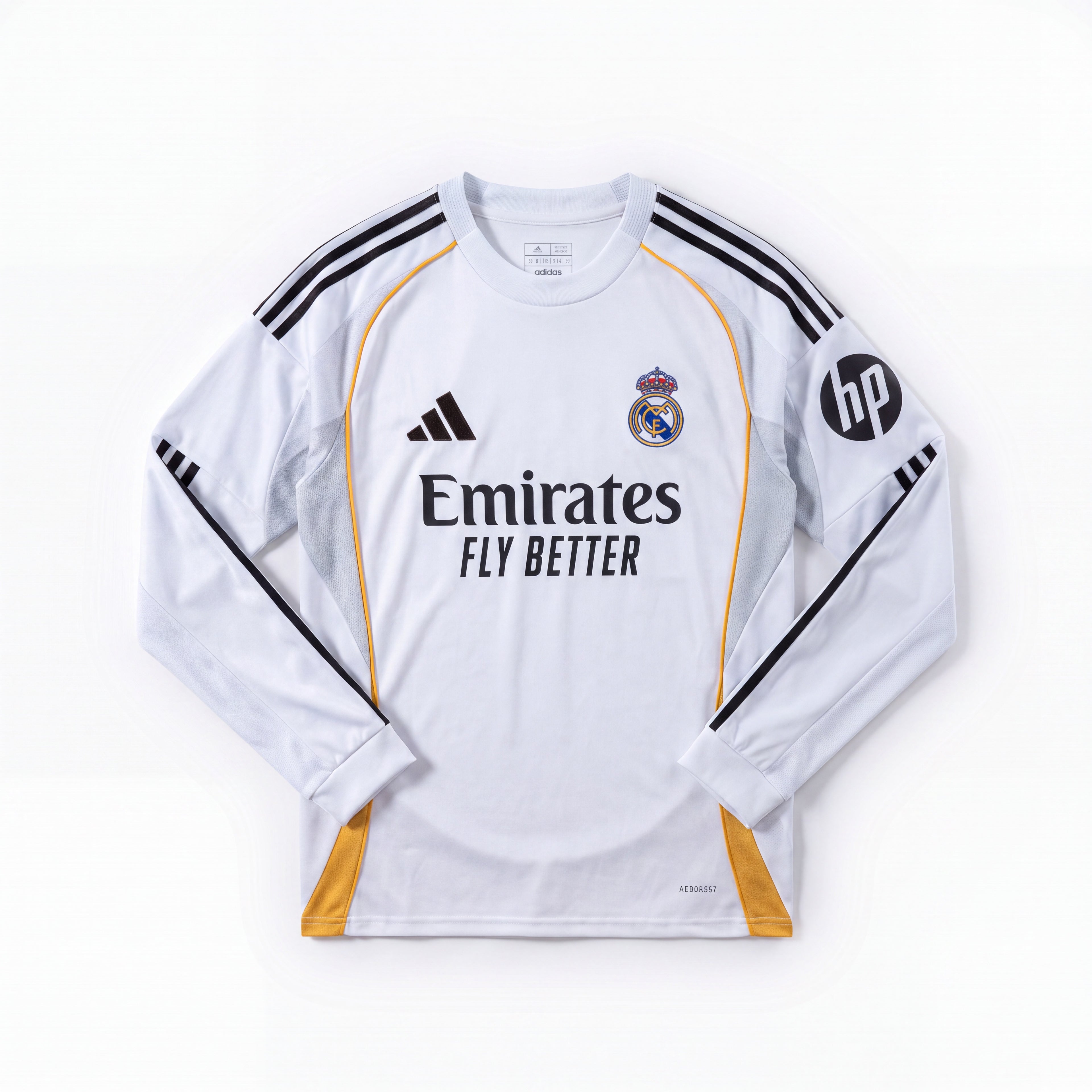 Maillot Real Madrid 25/26 Domicile Manche Longue