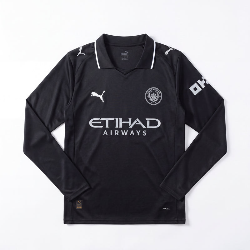 Maillot Manchester City 25/26 Extérieur Manche Longue