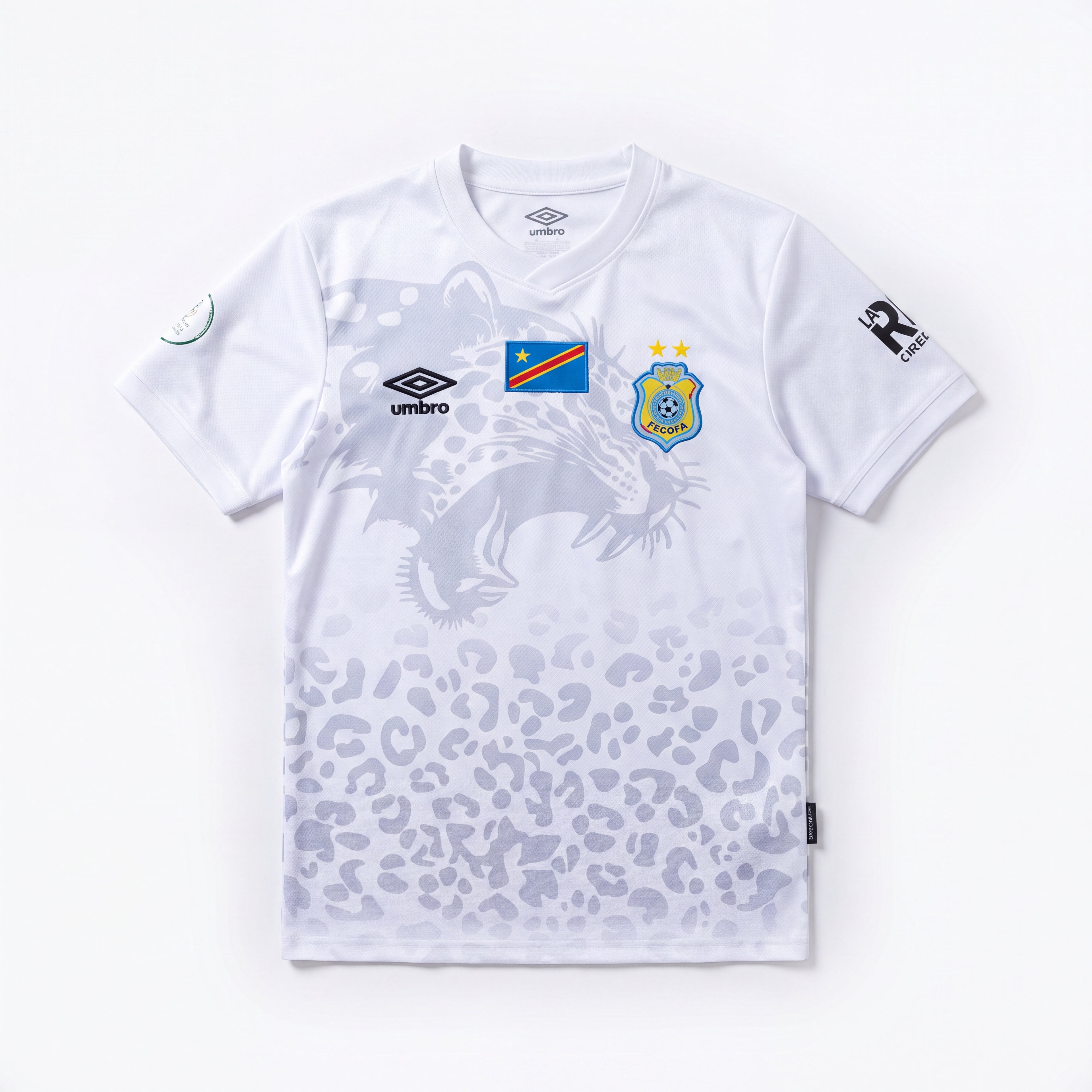 Maillot Congo (RDC) 2026 Blanc