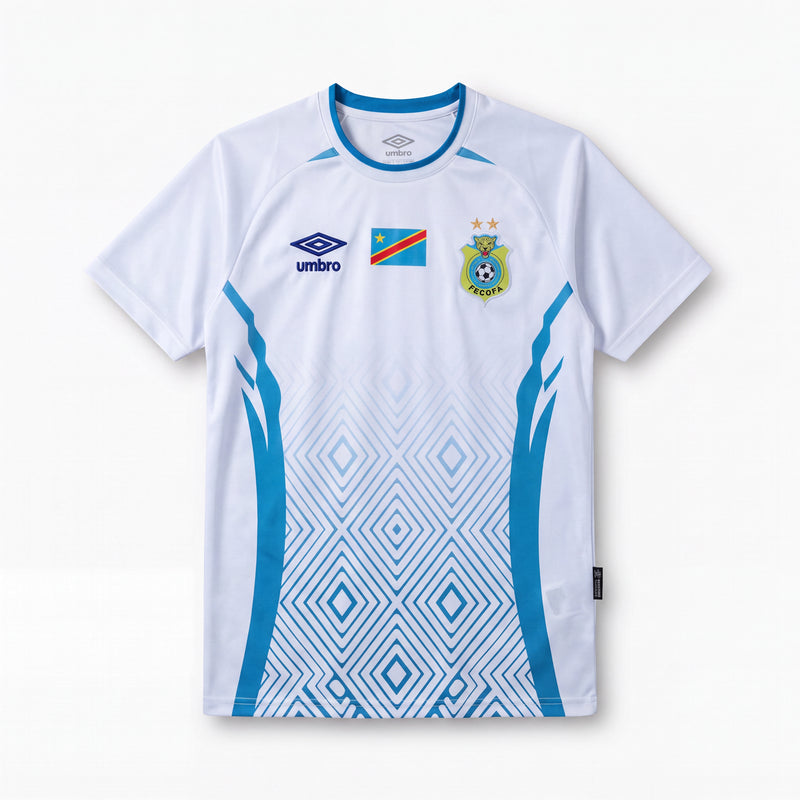 Maillot Congo (RDC) 2026/27 Blanc
