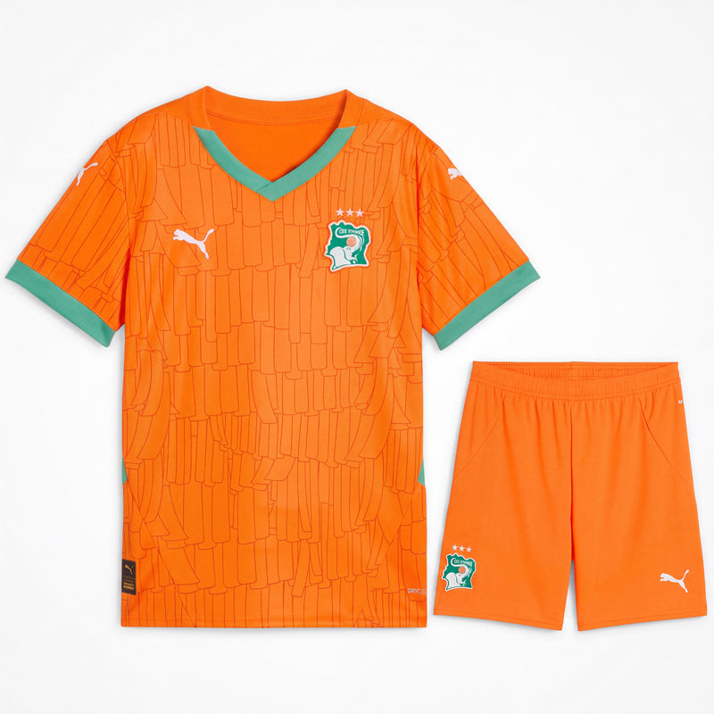 Ensemble Maillot Côte d'Ivoire 25-26 Domicile