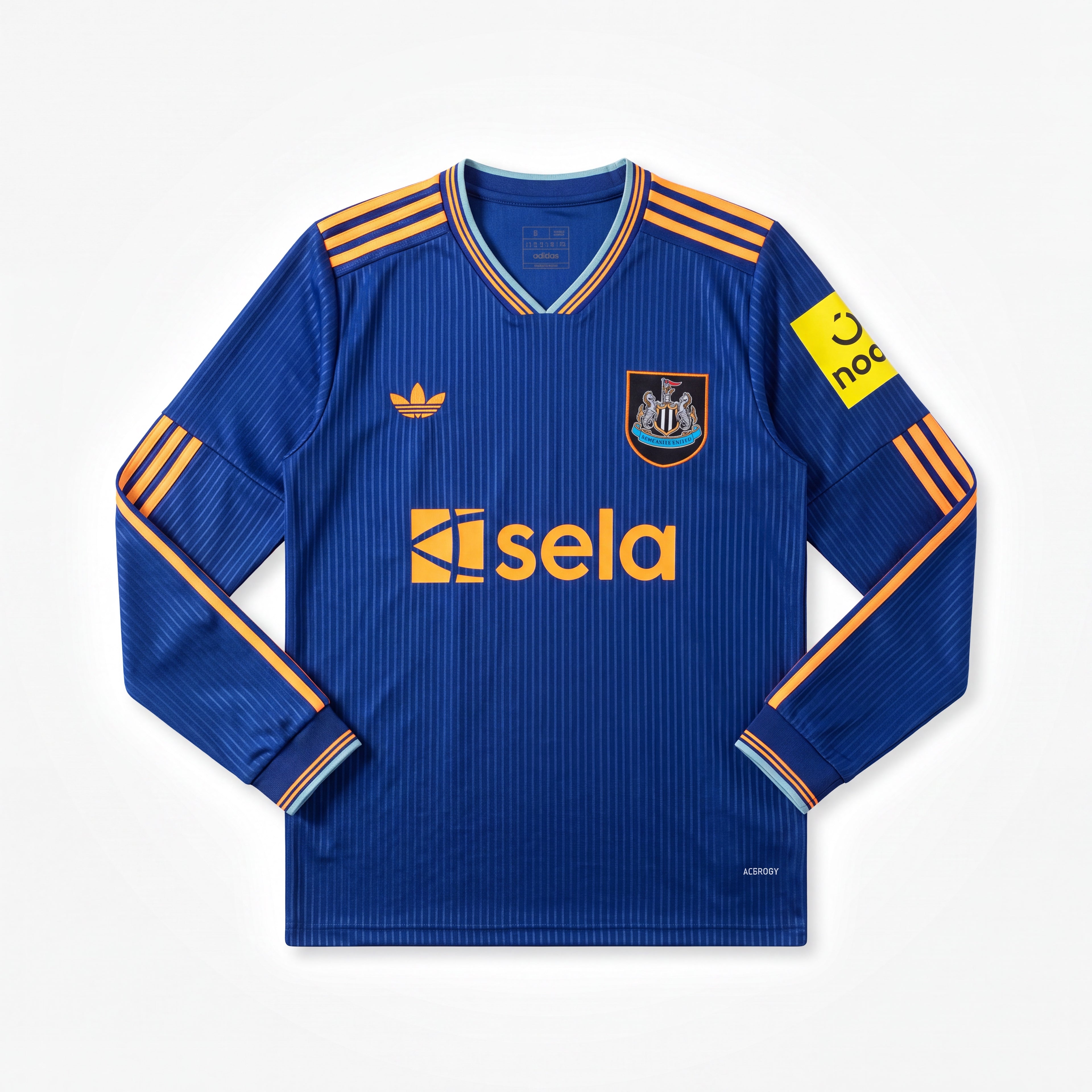 Maillot Newcastle United 25/26 Troisième Extérieur Manche Longue