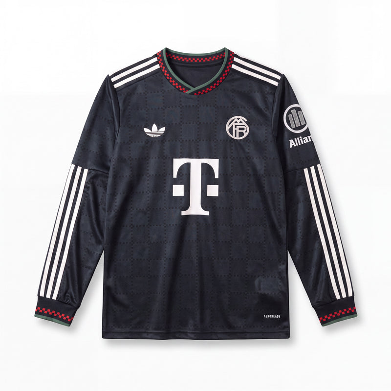 Maillot Bayern Munich 25/26 Troisième Extérieur Manche Longue