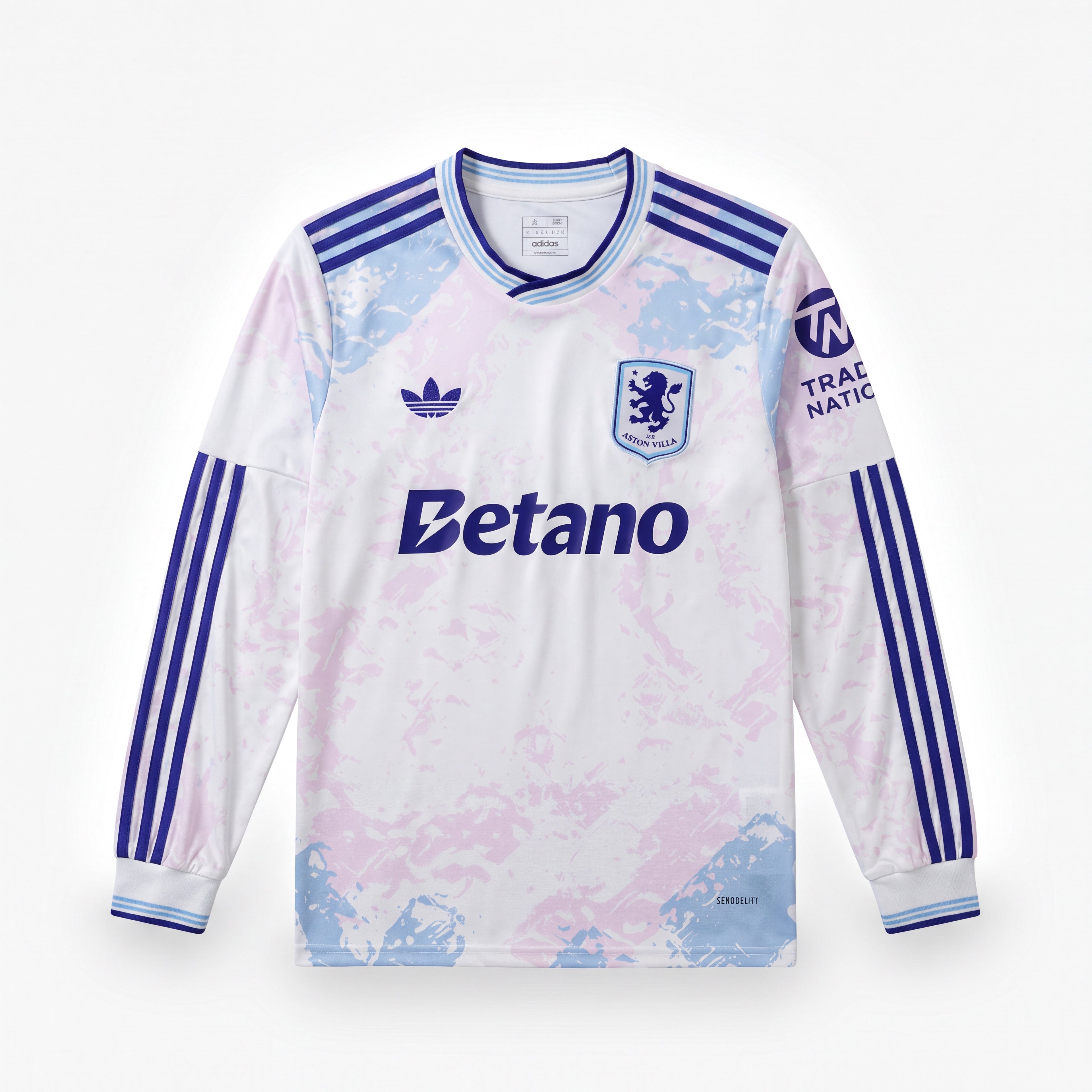 Maillot Aston Villa 25/26 Troisième Extérieur Manche Longue
