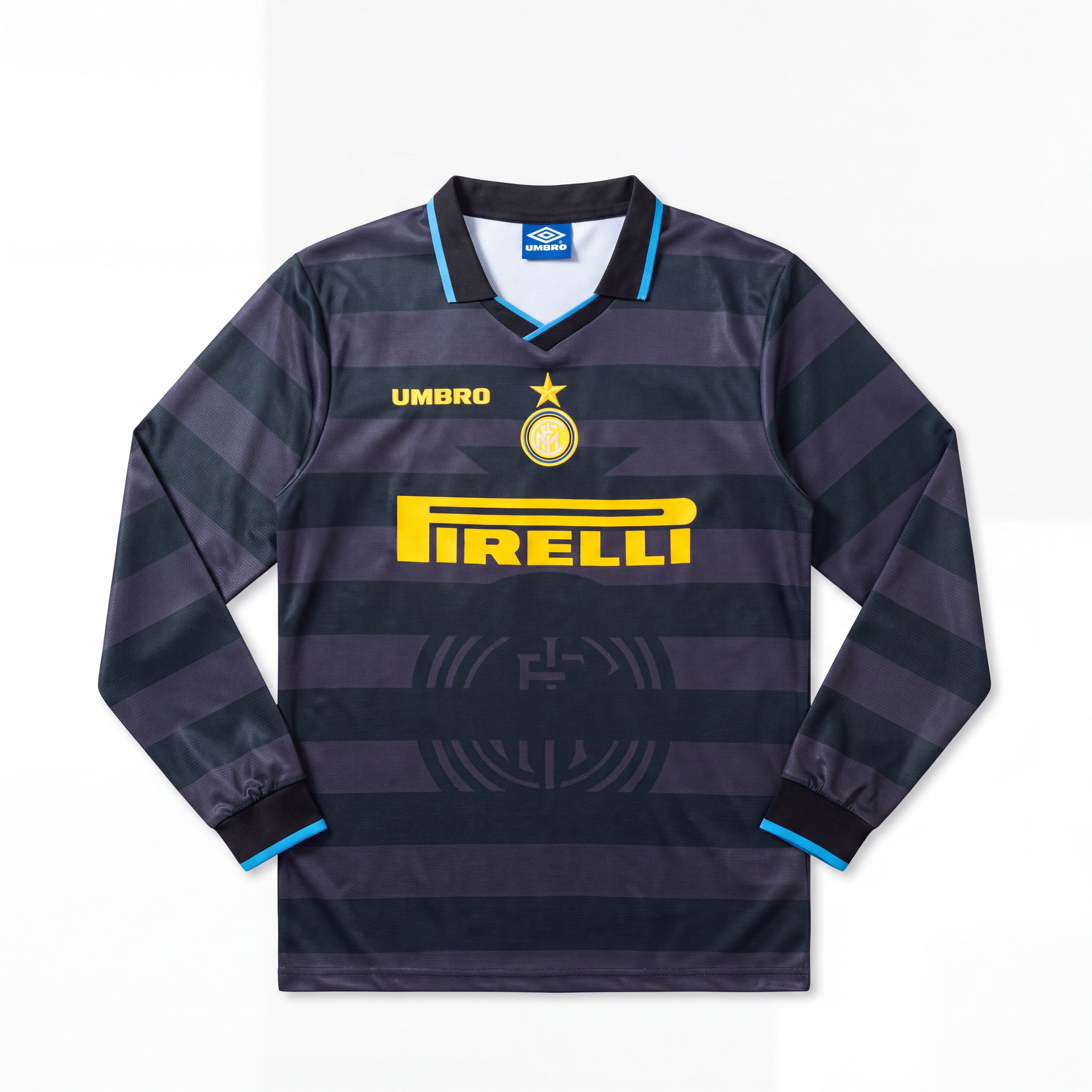 Maillot Rétro Inter Milan 97/98 Troisième Extérieur Manche Longue