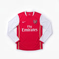 Maillot Rétro Arsenal 06/07 Domicile Manche Longue