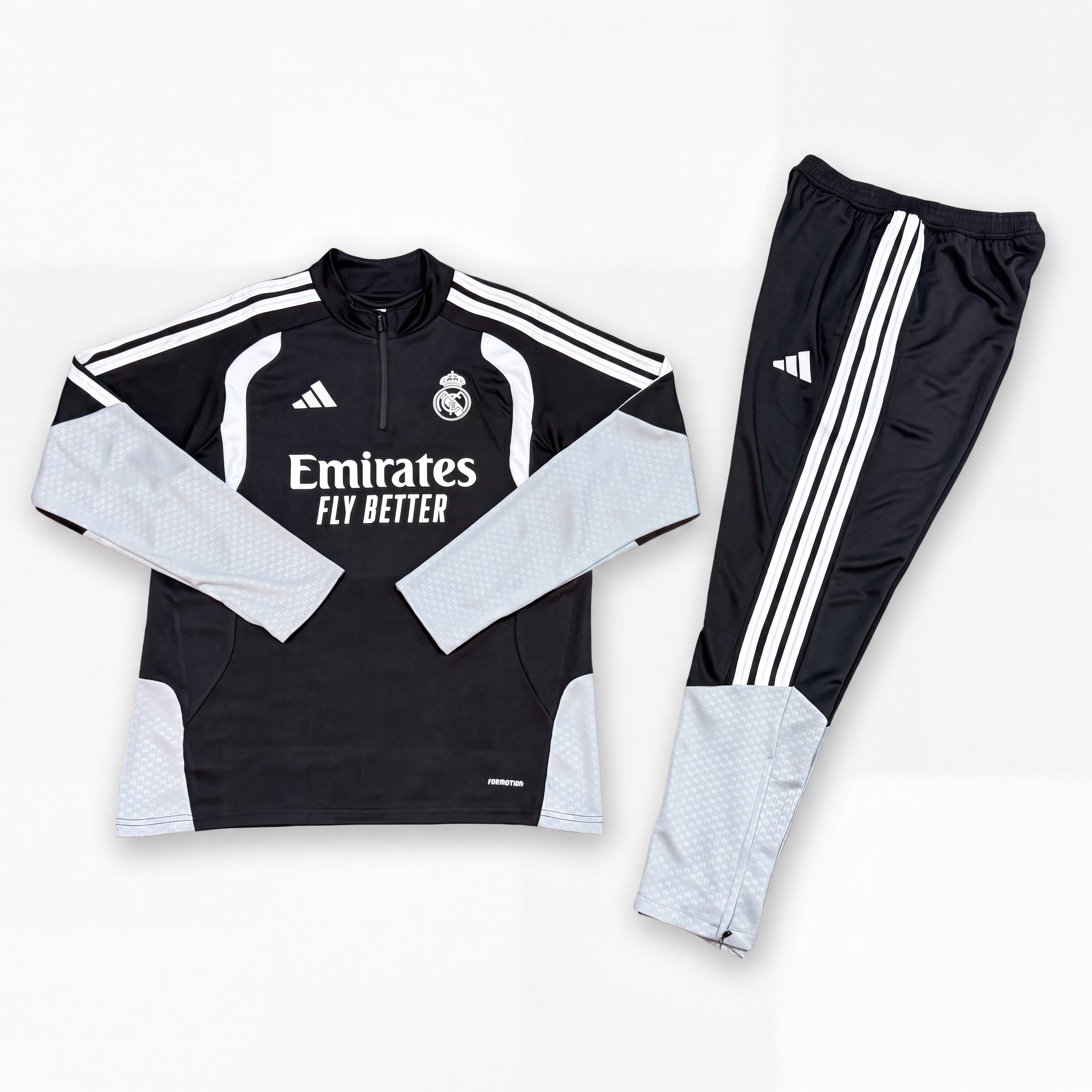 26 Real Madrid Black Tracksuit