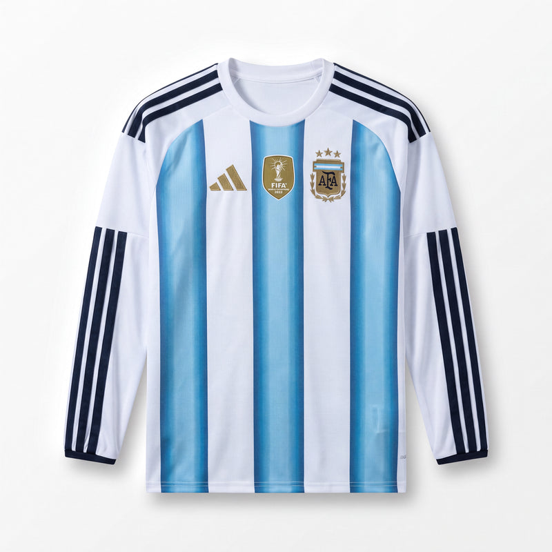 Maillot Argentine 2026 Domicile Manche Longue
