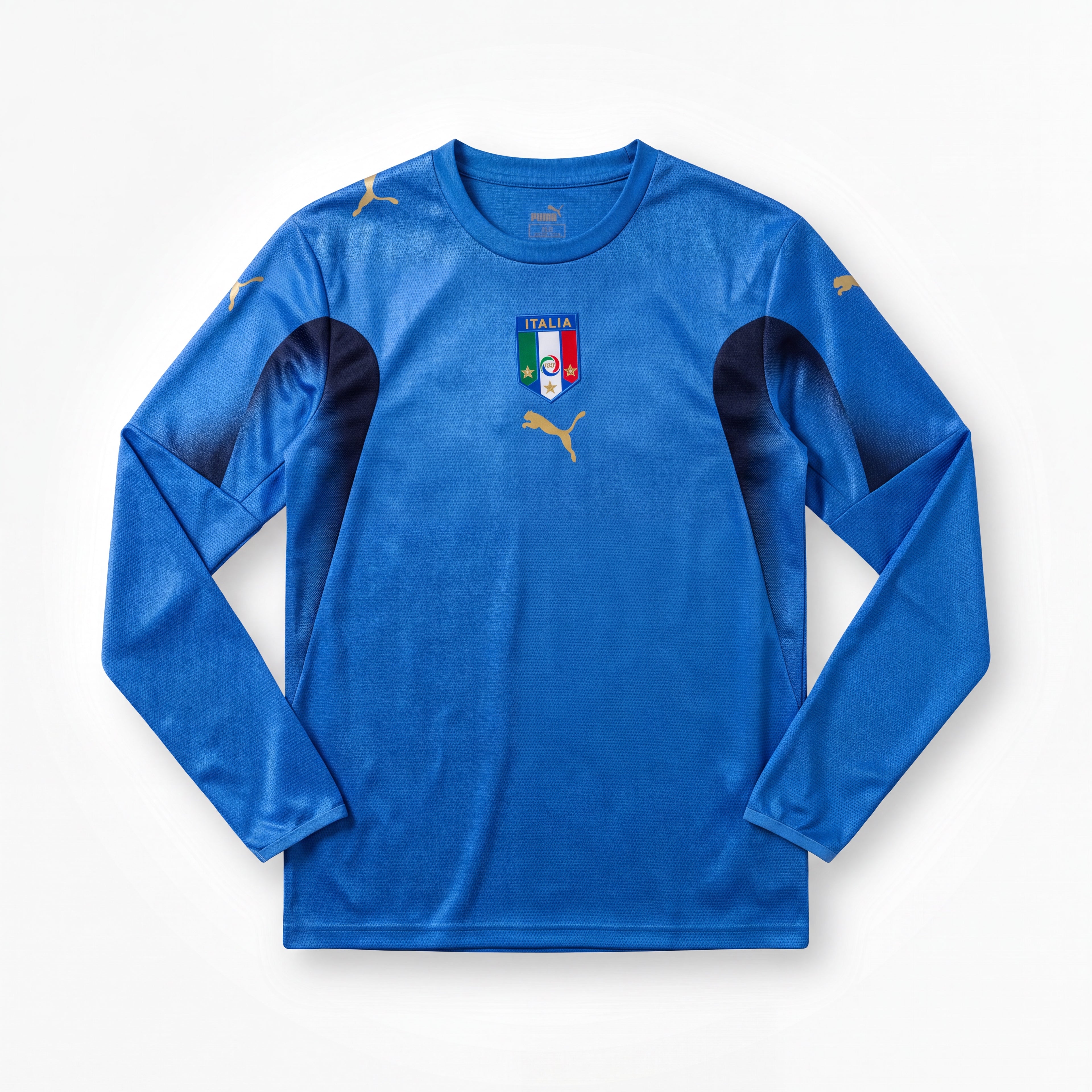 Maillot Rétro Italie 2006 Domicile Manche Longue