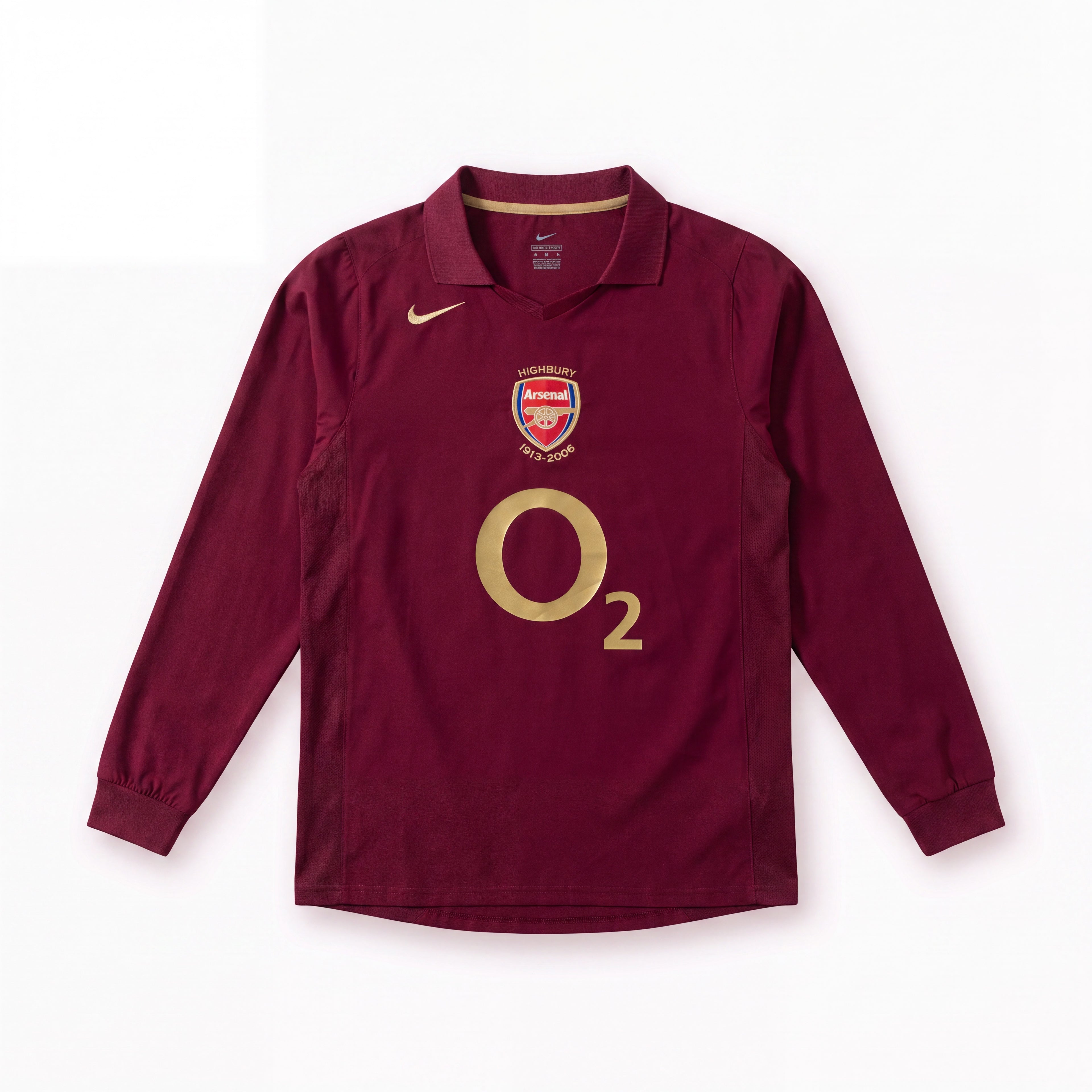 Maillot Rétro Arsenal 05/06 Domicile Manche Longue