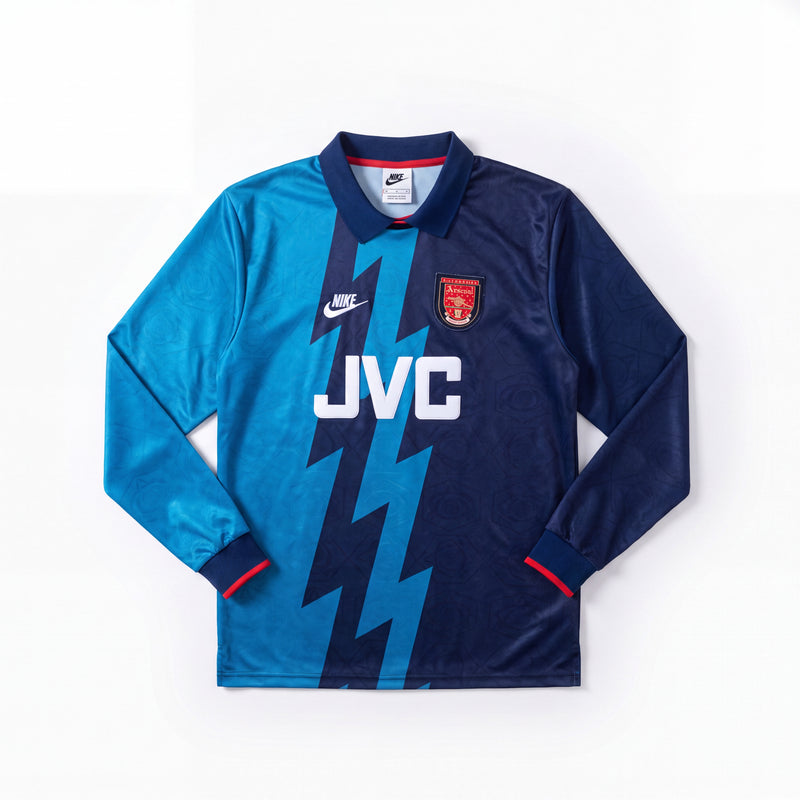 Maillot Rétro Arsenal 95/96 Extérieur Manche Longue