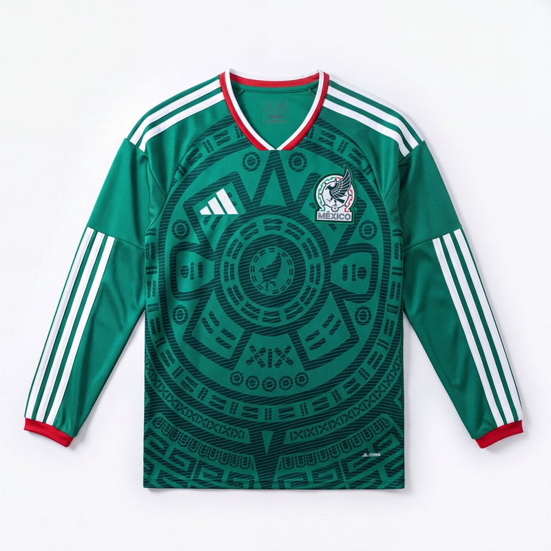 Maillot Mexique 2026 Domicile Manche Longue