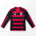 Camiseta Flamengo 25/26 Local Manga Larga