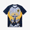 Maillot Brésil 2026 Christ Rédempteur - Jaune
