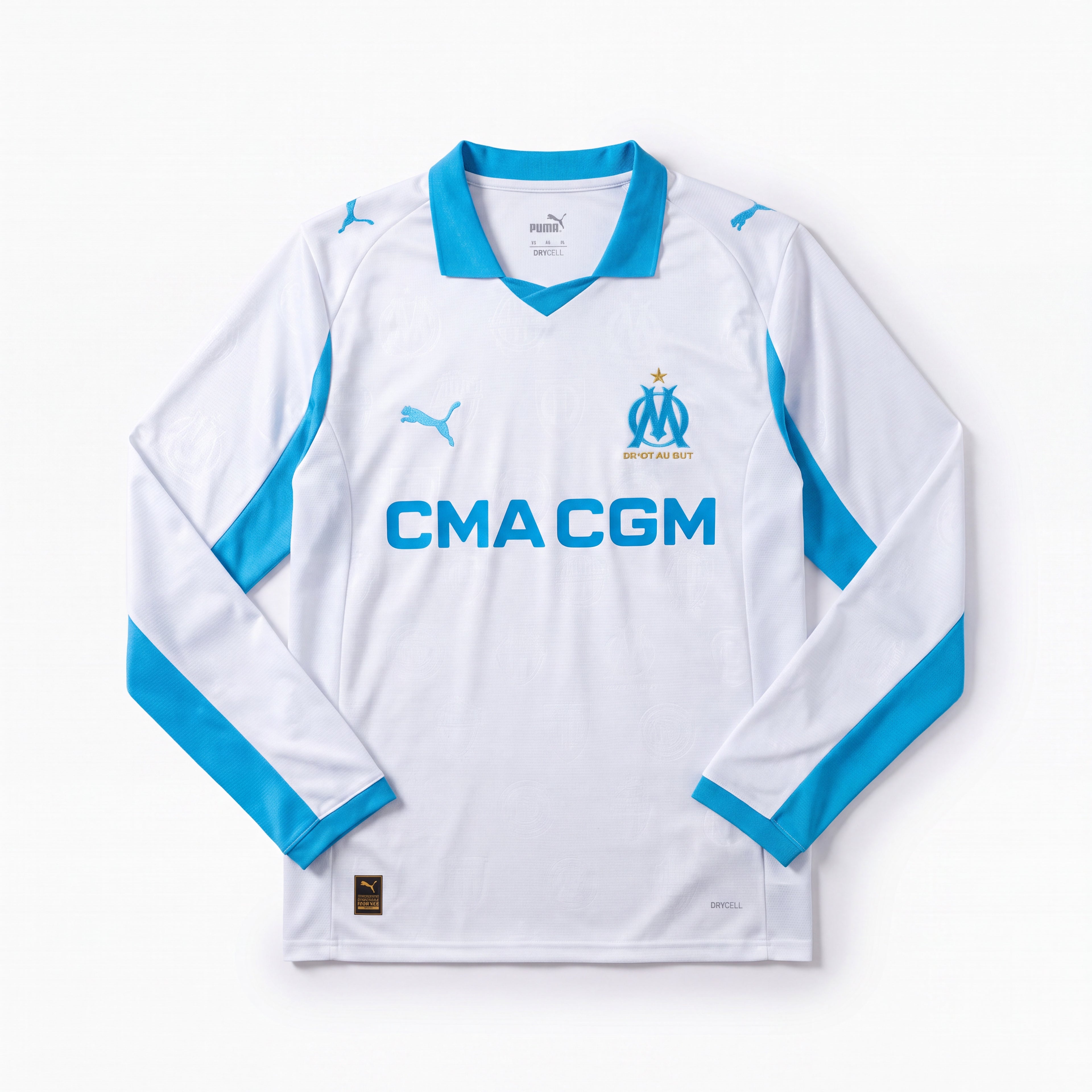 Maillot Marseille 25/26 Domicile Manche Longue