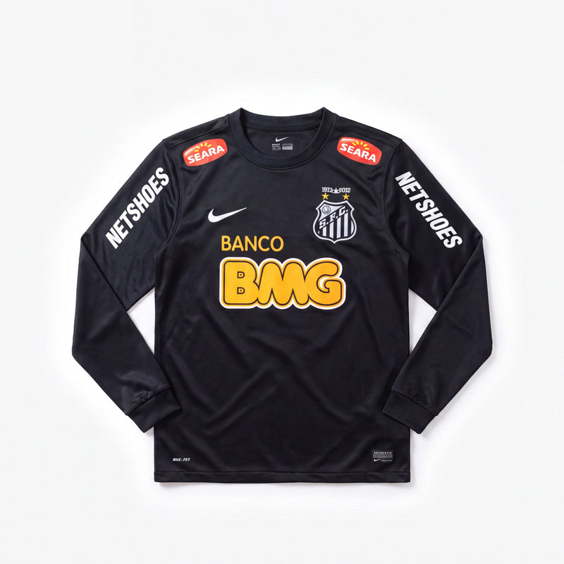 Maillot Rétro Santos 12/13 Extérieur Manche Longue