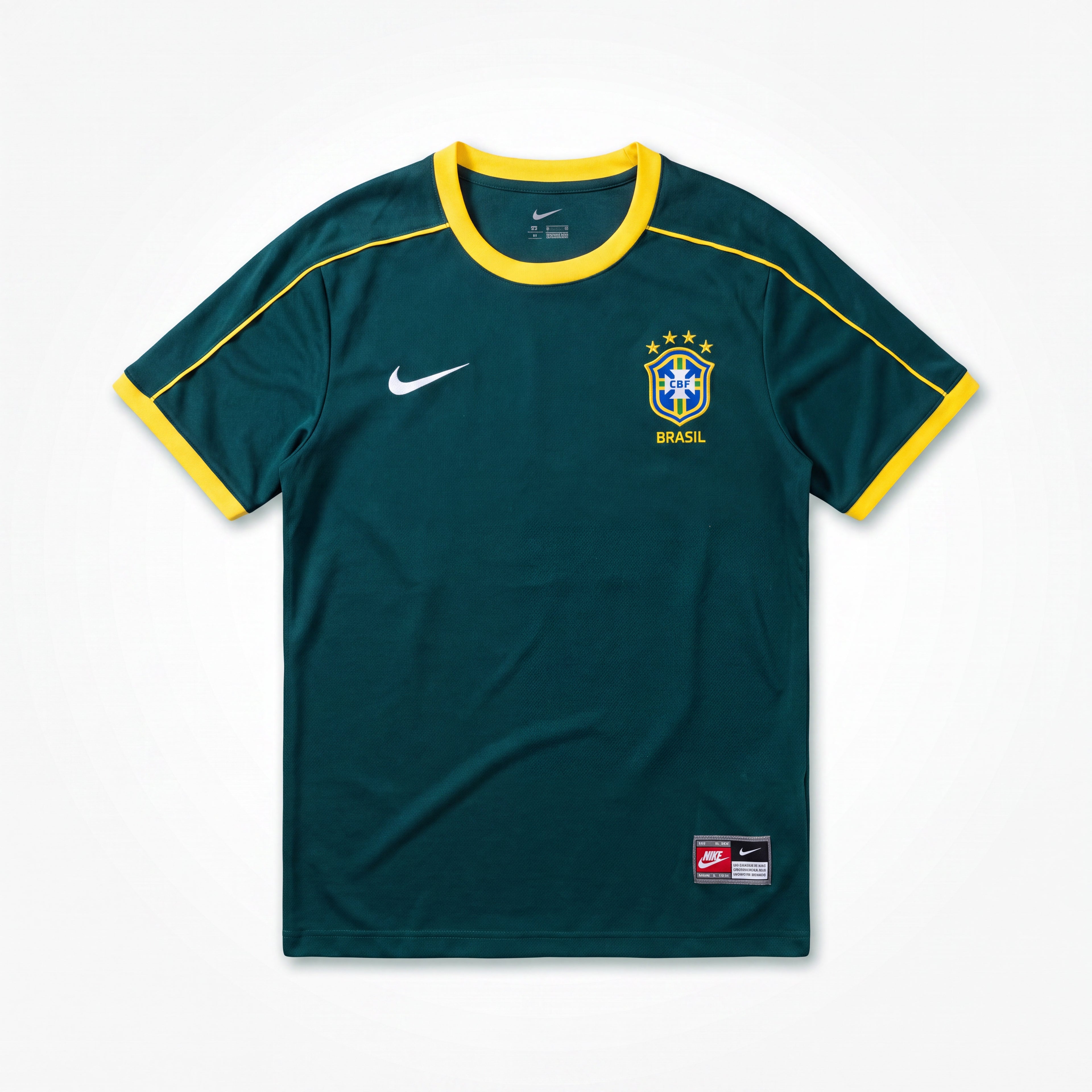 Retro Goalkeeper Brazil 1998 Dark Green