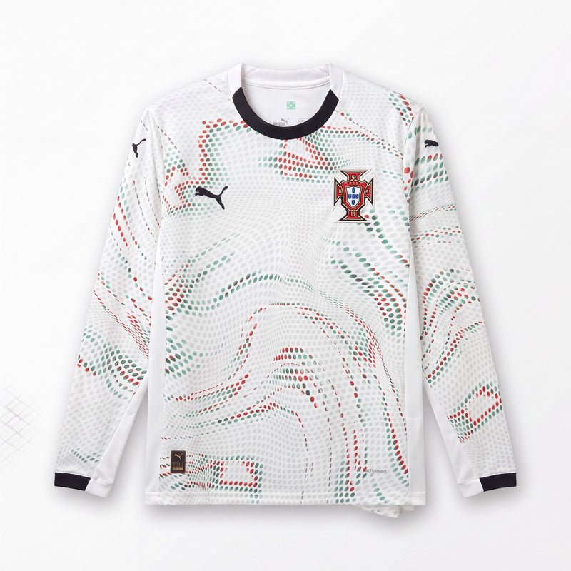 Maillot Portugal 2025 Extérieur Manche Longue