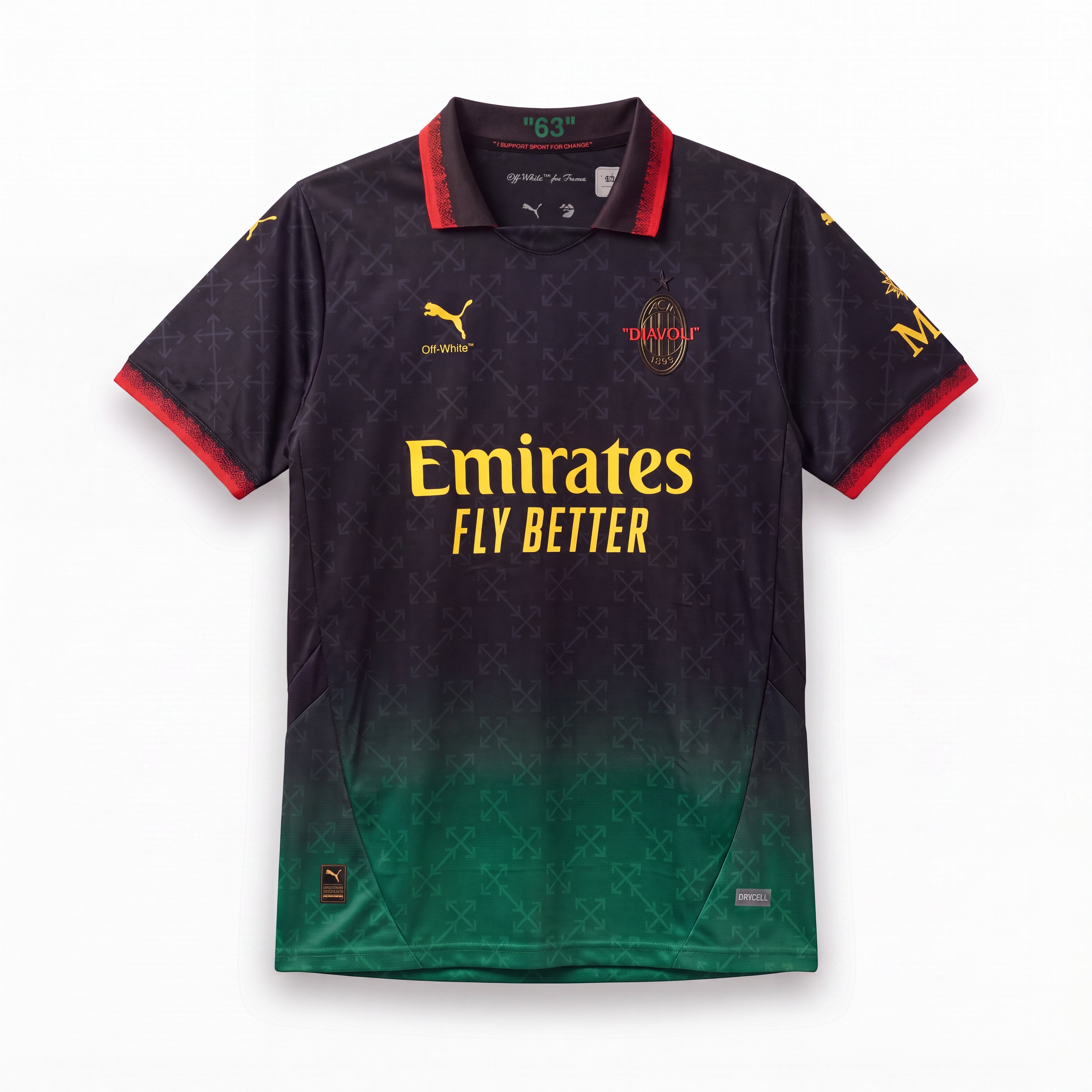 Maillot AC Milan 25/26 Édition Co-Brandée