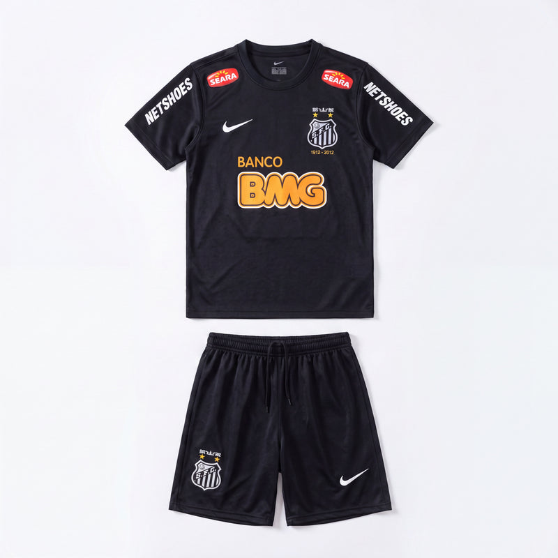 Ensemble Maillot Santos 2012/13 Extérieur Retro Enfant