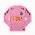 Maillot Rétro Santos 12/13 Extérieur Manche Longue Rose