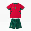 Morocco 2026 Home Kids Kit Jersey