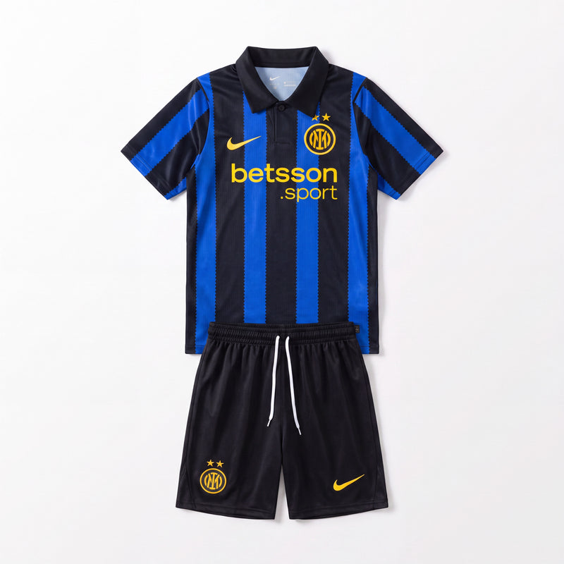 Inter Milan 26/27 Home Kids Kit Jersey