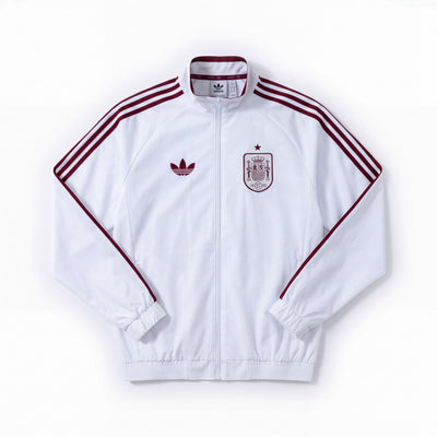 España 2026 Cortavientos Blanco