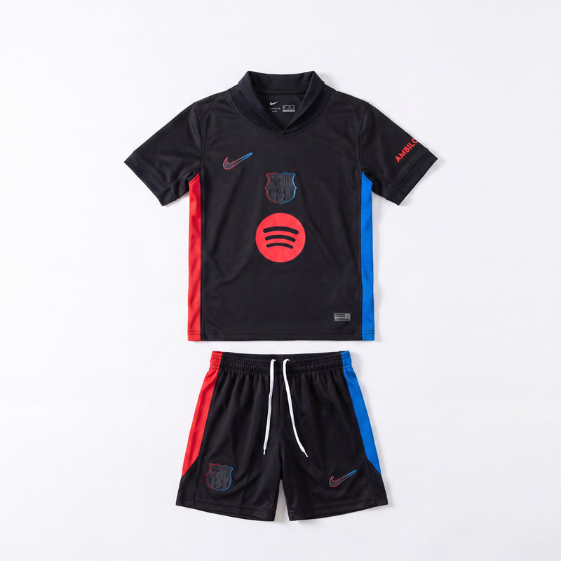Barcelona 24/25 Away kid set