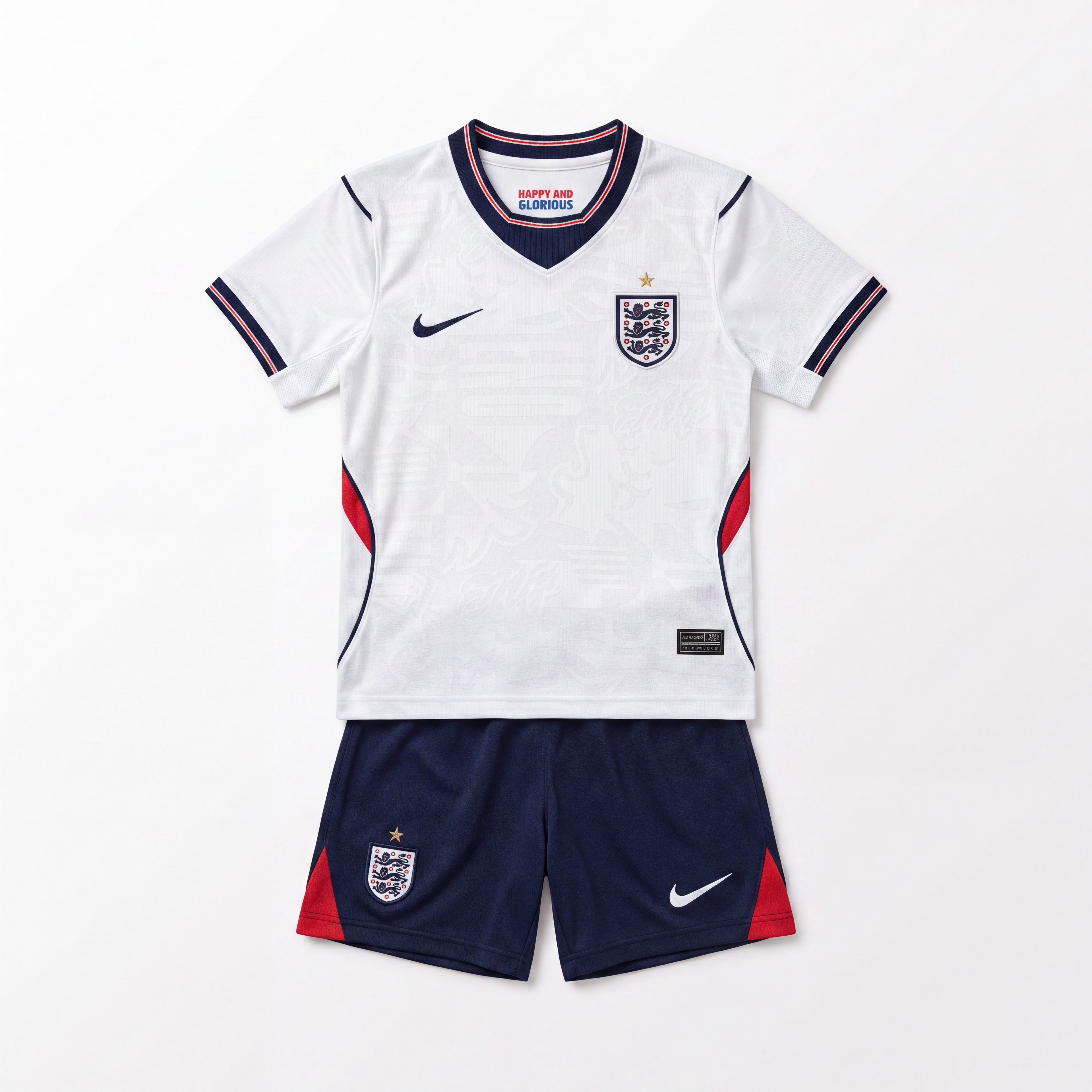 Ensemble Maillot Angleterre 2026/27 Domicile