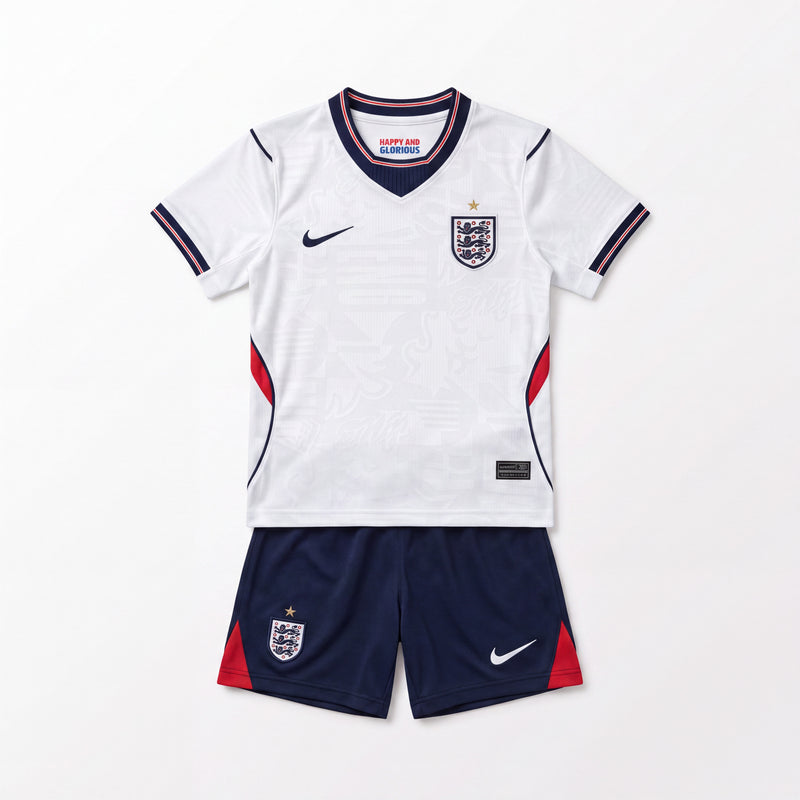 Ensemble Maillot Angleterre 2026/27 Domicile