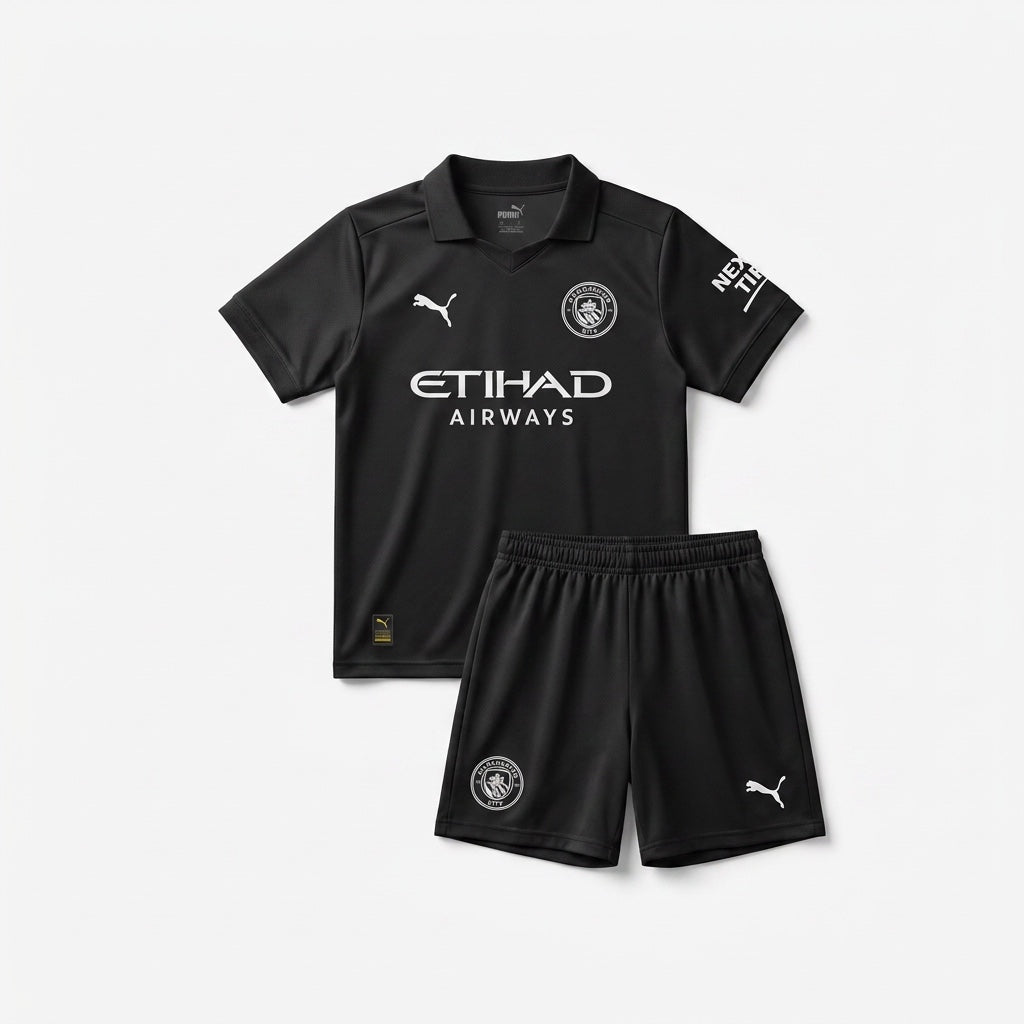 Ensemble Maillot Manchester City 2025/26 noir