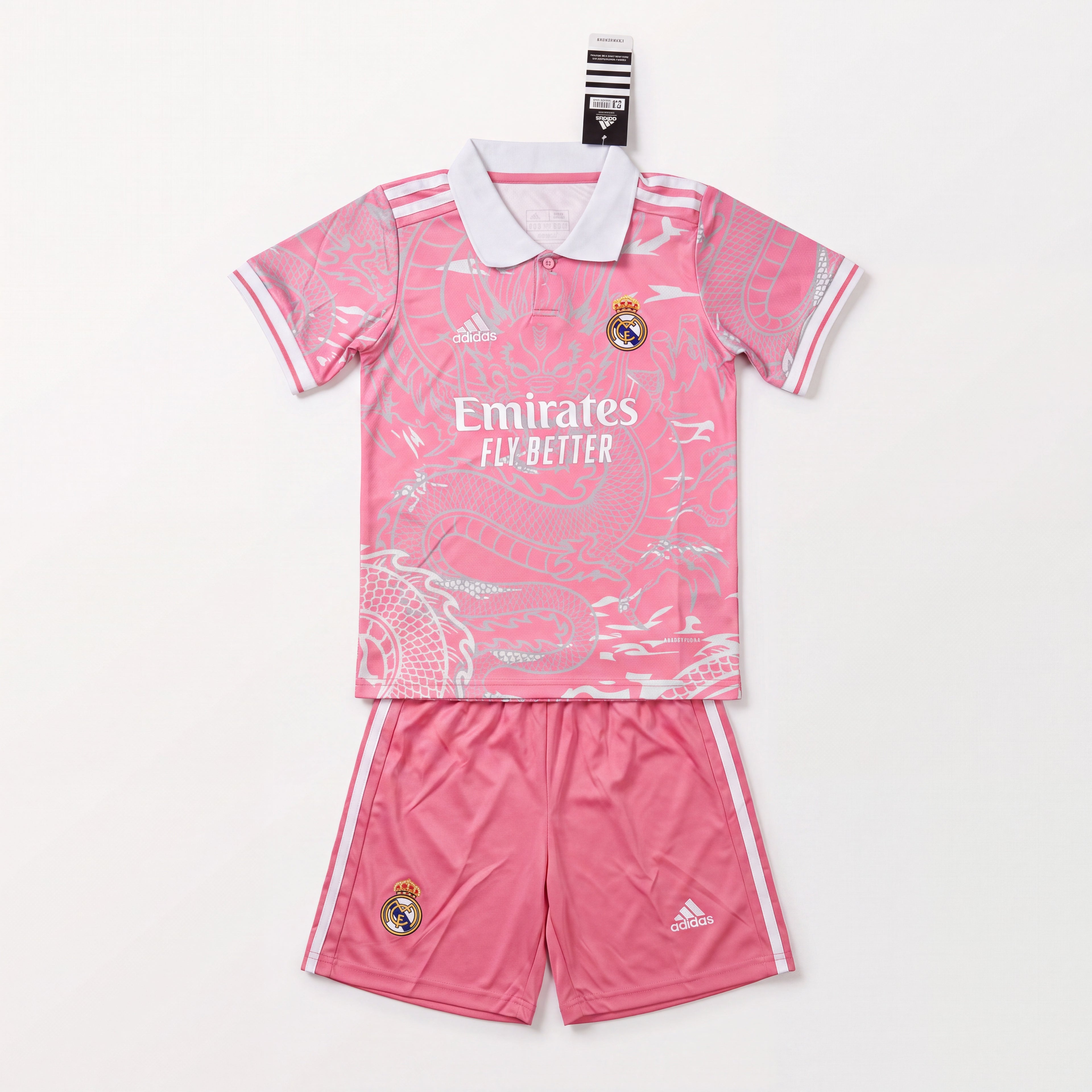 Ensemble Maillot Real Madrid Rose 2025/26