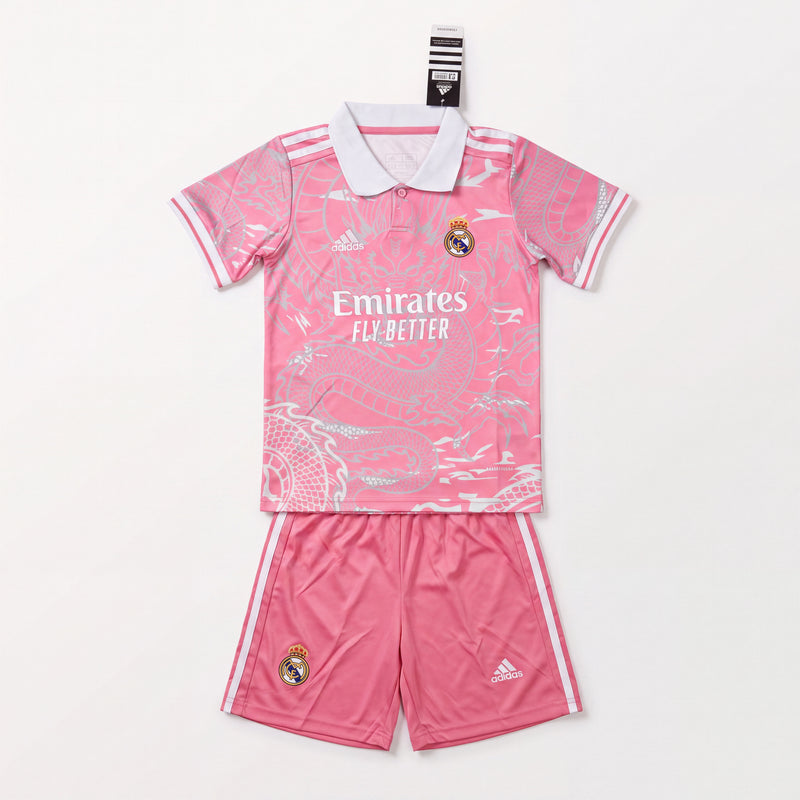 Ensemble Maillot Real Madrid Rose 2025/26