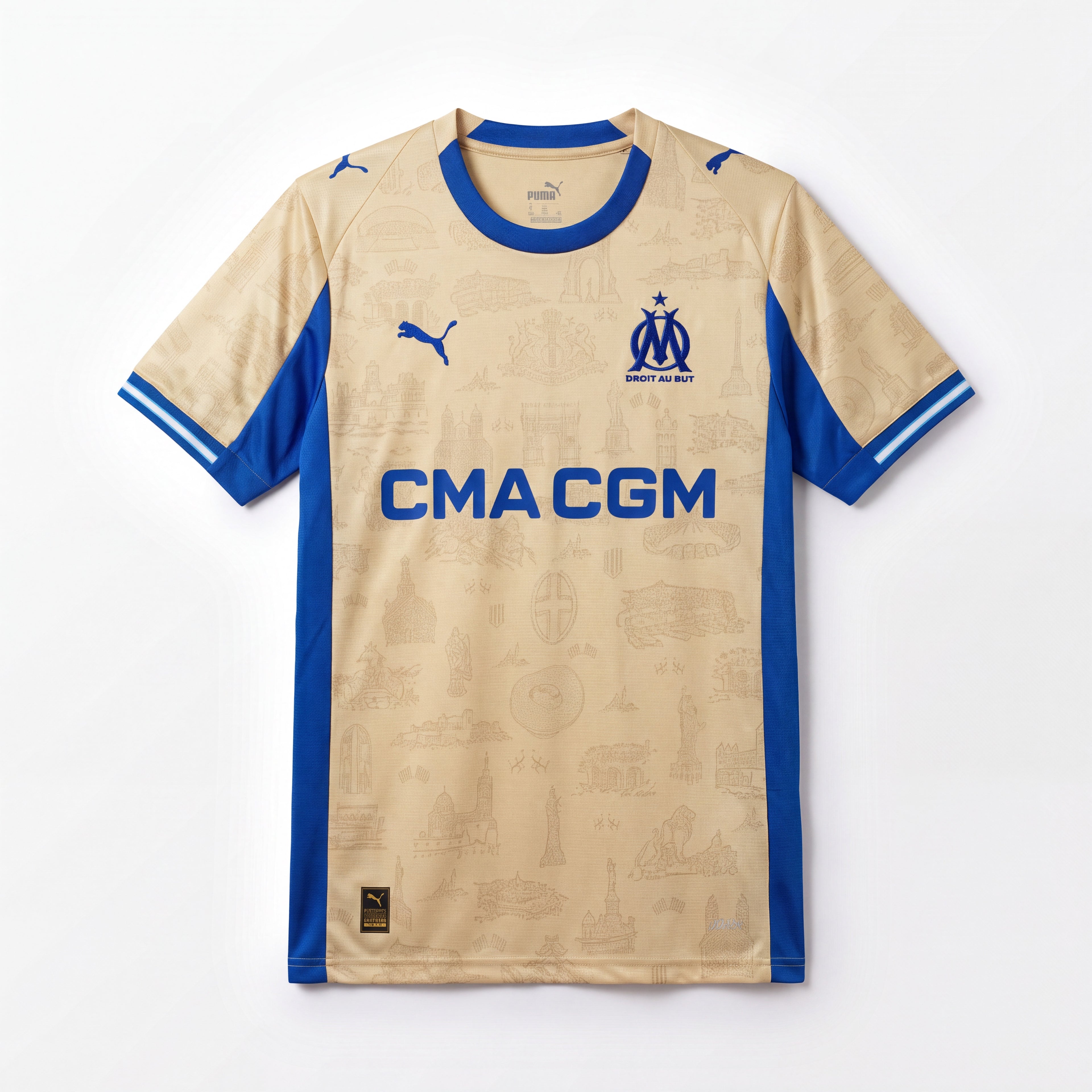 Maillot Olympique de Marseille 2025/26 3e Maillot Extérieur – Version II