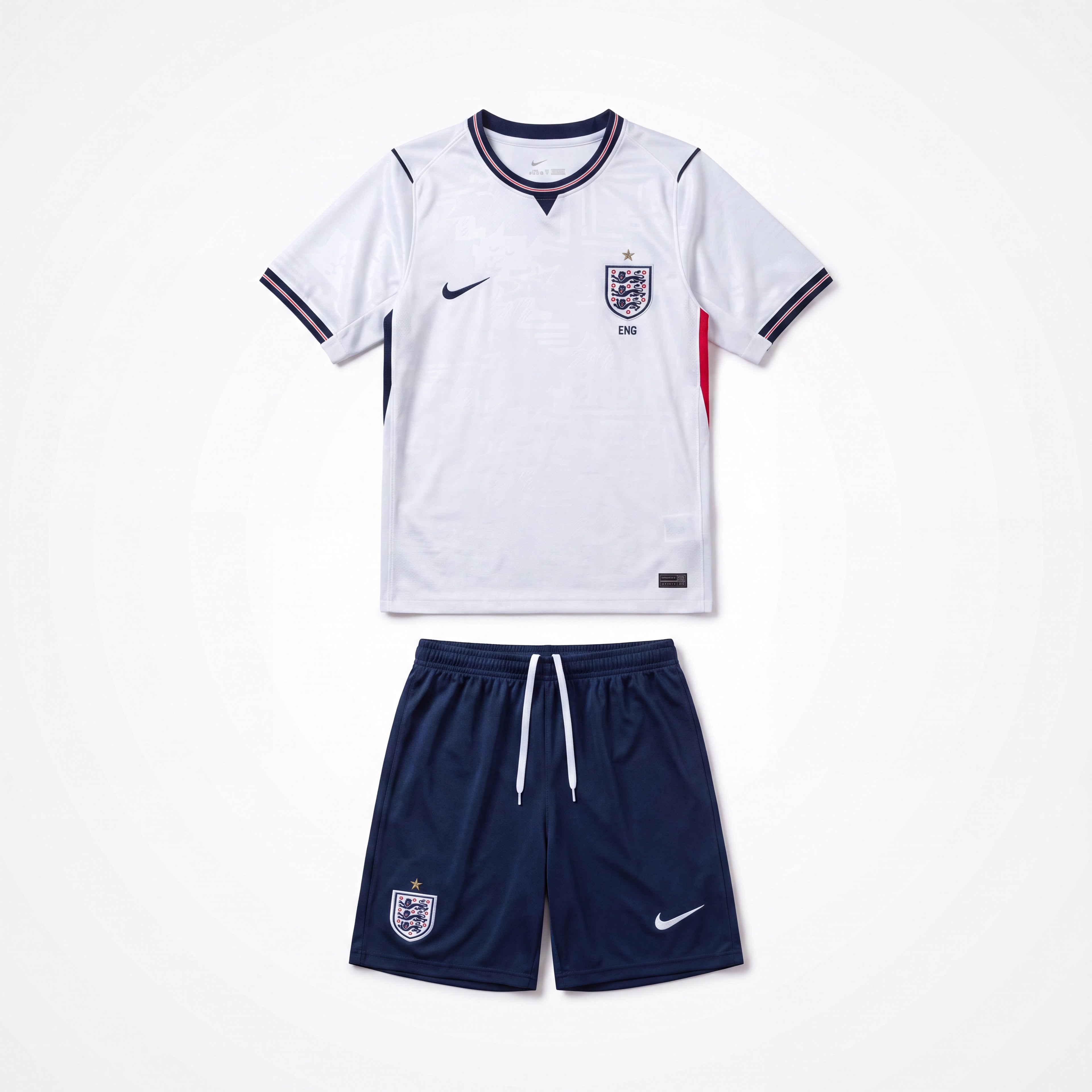 Ensemble Maillot Angleterre 2026 Domicile