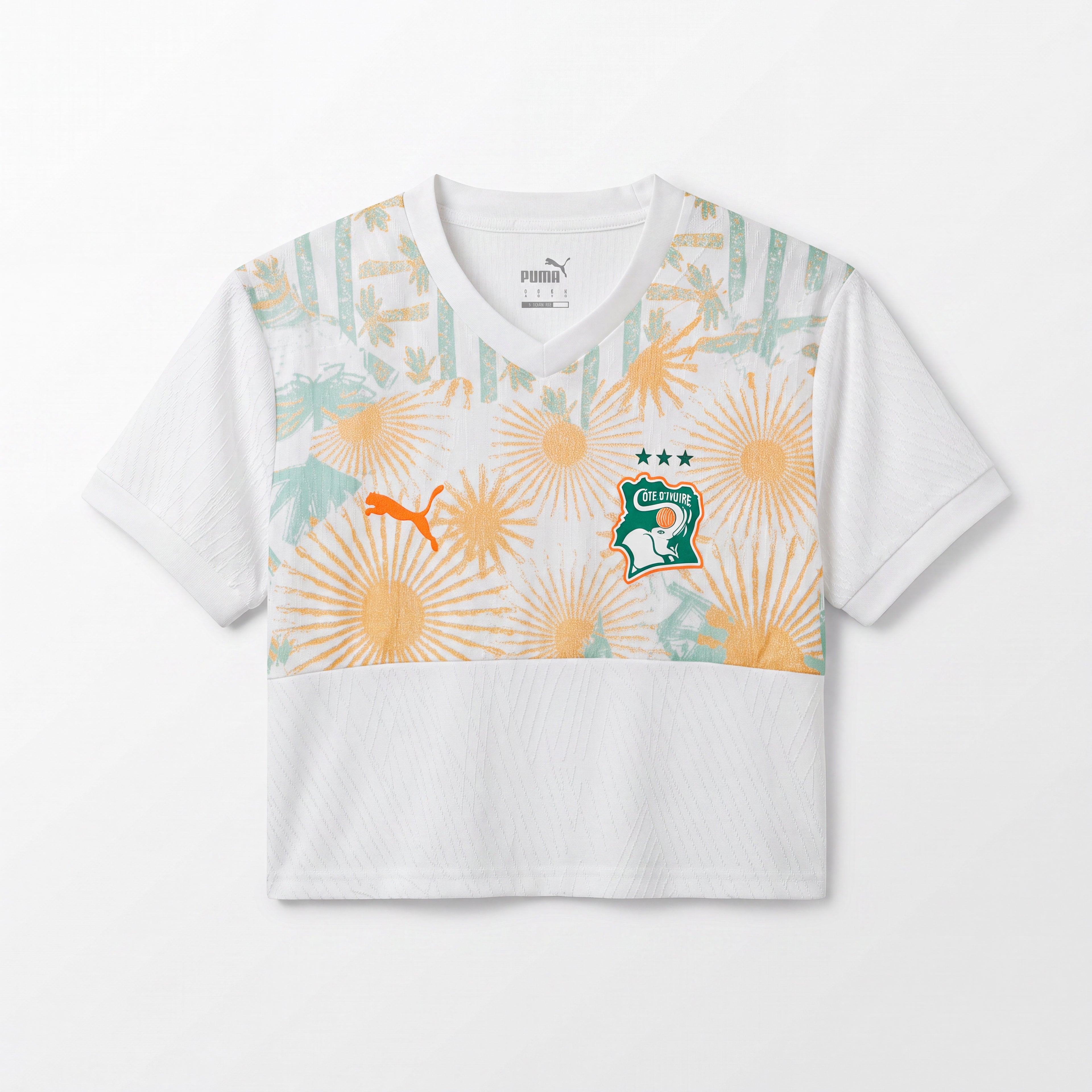 Maillot Crop Top Côte d'Ivoire 2026/27 Extérieur