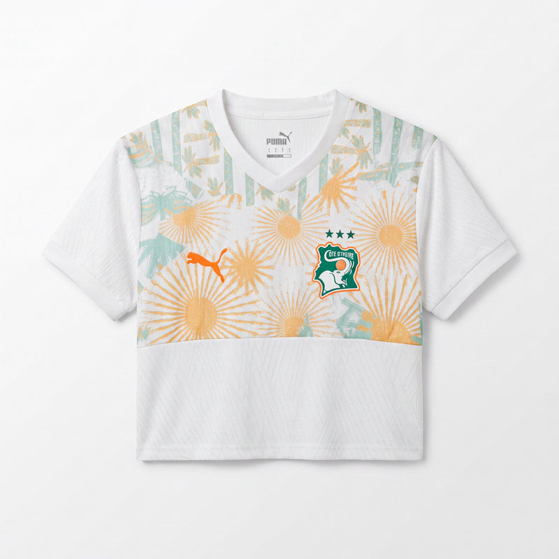 Maillot Crop Top Côte d'Ivoire 2026/27 Extérieur