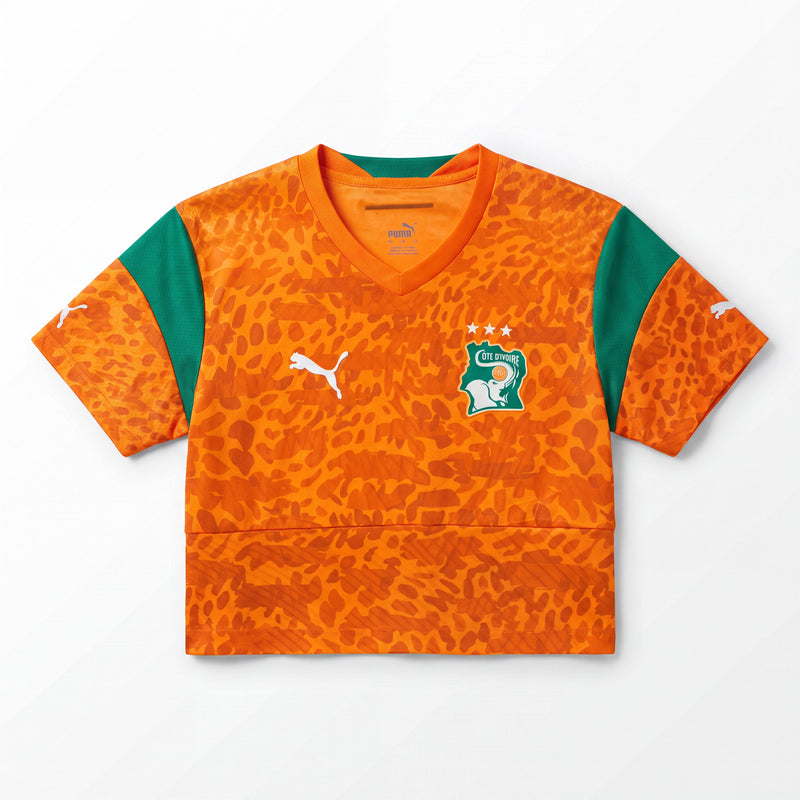 Maillot Crop Top Côte d'Ivoire 2026/27 Domicile